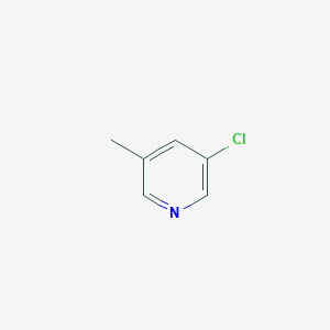 molecular formula C6H6ClN B097143 3-氯-5-甲基吡啶 CAS No. 19230-55-8