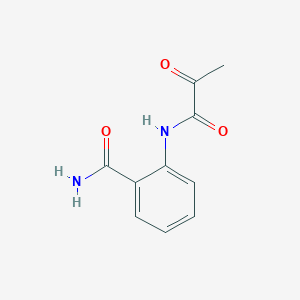 molecular formula C10H10N2O3 B097163 2-丙酮酰胺基苯甲酰胺 CAS No. 18326-62-0