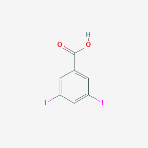 molecular formula C7H4I2O2 B097167 3,5-二碘苯甲酸 CAS No. 19094-48-5