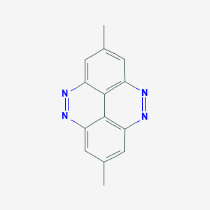 B097244 2,7-Dimethylcinnolino[5,4,3-cde]cinnoline CAS No. 23938-97-8
