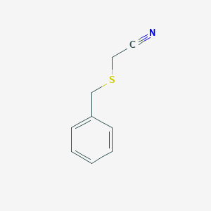 molecular formula C9H9NS B097248 (苄硫基)乙腈 CAS No. 17377-30-9