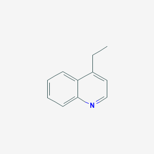 molecular formula C11H11N B097253 4-Ethylquinoline CAS No. 19020-26-9