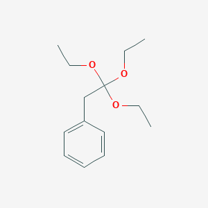 molecular formula C14H22O3 B097268 (2,2,2-Triethoxyethyl)benzene CAS No. 16754-56-6