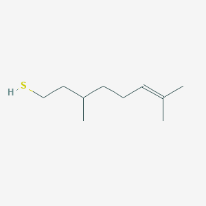 3,7-Dimethyloct-6-ene-1-thiol