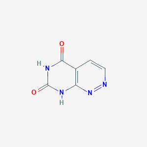 molecular formula C6H4N4O2 B097293 吡啶并[4,5-c]哒嗪-5,7(1H,6H)-二酮 CAS No. 20886-77-5