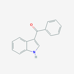 molecular formula C15H11NO B097306 3-苯甲酰吲哚 CAS No. 15224-25-6
