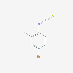 molecular formula C8H6BrNS B097308 4-Bromo-1-isothiocyanato-2-methylbenzene CAS No. 19241-38-4