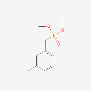 molecular formula C10H15O3P B097314 1-(Dimethoxyphosphorylmethyl)-3-methylbenzene CAS No. 17105-63-4