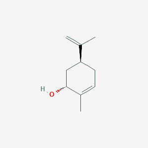 molecular formula C10H16O B097322 (+)-反式-香芹醇 CAS No. 18383-51-2