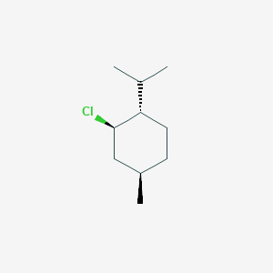 molecular formula C10H19Cl B097347 (-)-Menthyl chloride CAS No. 16052-42-9