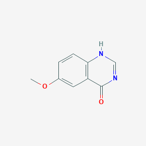 molecular formula C9H8N2O2 B097349 6-甲氧基喹唑啉-4-醇 CAS No. 19181-64-7