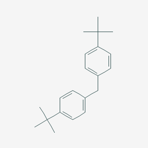 molecular formula C21H28 B097359 1-叔丁基-4-[(4-叔丁基苯基)甲基]苯 CAS No. 19099-48-0