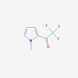 molecular formula C7H6F3NO B097388 2,2,2-三氟-1-(1-甲基-1H-吡咯-2-基)乙酮 CAS No. 18087-62-2
