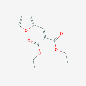 molecular formula C12H14O5 B097391 乙基糠醛亚丙二酸酯 CAS No. 17448-96-3
