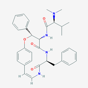 molecular formula C33H38N4O4 B097409 整合素 CAS No. 17948-40-2