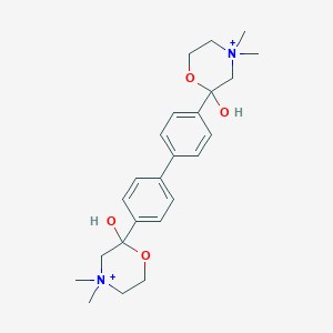 molecular formula C24H34N2O4+2 B097416 半胆碱 CAS No. 16478-59-4