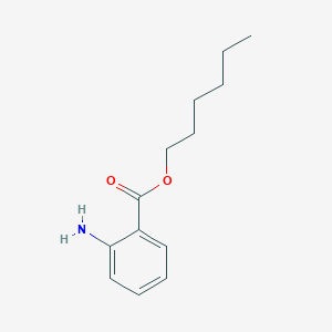 molecular formula C13H19NO2 B097458 正己基邻氨基苯甲酸酯 CAS No. 18189-05-4