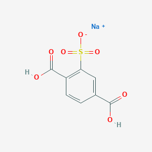 molecular formula C8H6NaO7S B097462 Monosodium 2-Sulfoterephthalate CAS No. 19089-60-2