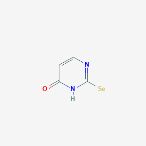 molecular formula C4H3N2OSe B097483 2-硒尿嘧啶 CAS No. 16724-03-1