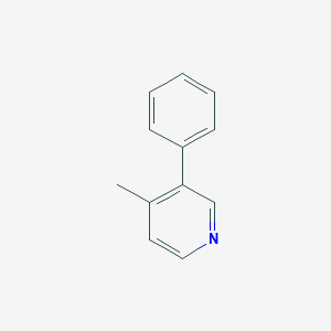 molecular formula C12H11N B097484 4-甲基-3-苯基吡啶 CAS No. 19352-29-5