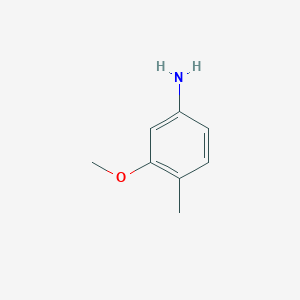 molecular formula C8H11NO B097499 3-Methoxy-4-methylaniline CAS No. 16452-01-0