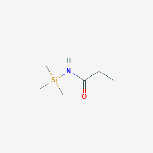 molecular formula C7H15NOSi B097529 甲基丙烯酰胺三甲基硅烷 CAS No. 18295-89-1