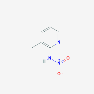 B097552 2-Pyridinamine, 3-methyl-N-nitro- CAS No. 18344-53-1