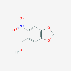 molecular formula C8H7NO5 B097566 6-硝基胡椒酰醇 CAS No. 15341-08-9