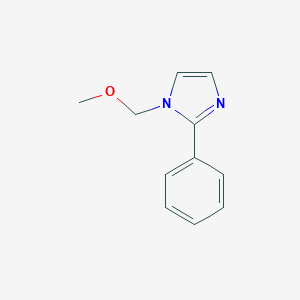 molecular formula C11H12N2O B097570 1-(甲氧甲基)-2-苯基-1H-咪唑 CAS No. 112655-31-9