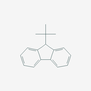 molecular formula C17H18 B097585 9-(1,1-二甲基乙基)-9H-芴 CAS No. 17114-78-2