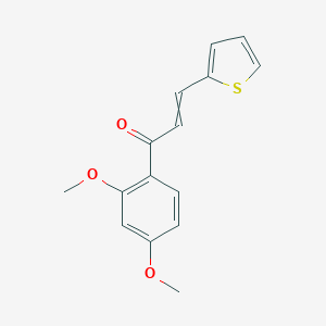 B097607 (2E)-1-(2,4-Dimethoxyphenyl)-3-(2-thienyl)prop-2-EN-1-one CAS No. 18594-21-3