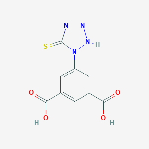 B097609 1,3-Benzenedicarboxylic acid, 5-(2,5-dihydro-5-thioxo-1H-tetrazol-1-yl)- CAS No. 15909-94-1