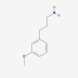 B097615 3-(3-Methoxyphenyl)propan-1-amine CAS No. 18655-52-2
