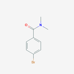 molecular formula C9H10BrNO B097617 4-溴-N,N-二甲基苯甲酰胺 CAS No. 18469-37-9
