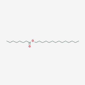 B097636 Tetradecyl octanoate CAS No. 16456-36-3