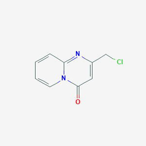 molecular formula C9H7ClN2O B097652 2-(氯甲基)-4H-吡啶并[1,2-a]嘧啶-4-酮 CAS No. 16867-35-9