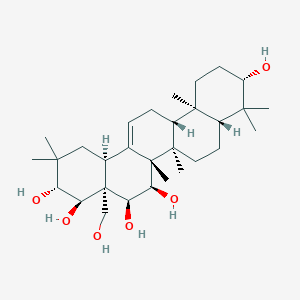 molecular formula C30H50O6 B097663 R1-巴里杰醇 CAS No. 15399-43-6
