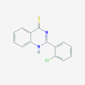 B097666 2-(2-chlorophenyl)quinazoline-4(3H)-thione CAS No. 18590-76-6