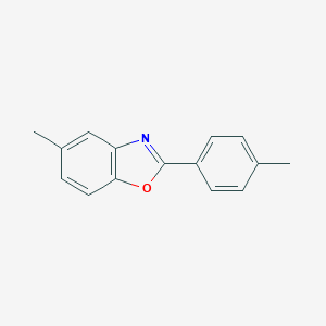 B097673 Benzoxazole, 5-methyl-2-(4-methylphenyl)- CAS No. 16155-94-5