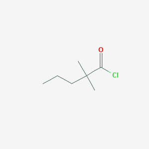 molecular formula C7H13ClO B097711 2,2-二甲基戊酰氯 CAS No. 15721-22-9
