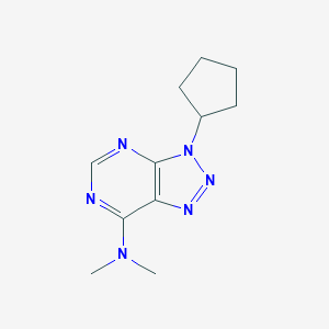 B097719 3-cyclopentyl-N,N-dimethyltriazolo[4,5-d]pyrimidin-7-amine CAS No. 17050-86-1