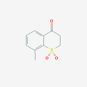 B097737 Thiochroman-4-one, 8-methyl-, 1,1-dioxide CAS No. 16723-54-9