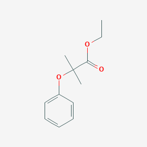 B097766 Ethyl 2-methyl-2-phenoxypropanoate CAS No. 18672-04-3