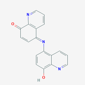 B097775 (5e)-5-[(8-Hydroxyquinolin-5-yl)imino]quinolin-8(5h)-one CAS No. 17306-34-2