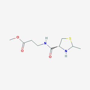 molecular formula C9H16N2O3S B009779 Alonacic CAS No. 105292-70-4