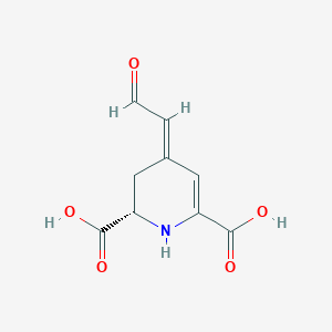 molecular formula C9H9NO5 B097791 甜菜红酸 CAS No. 18766-66-0