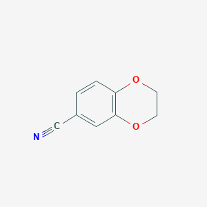 B097839 2,3-Dihydro-1,4-benzodioxine-6-carbonitrile CAS No. 19102-07-9
