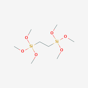 molecular formula C8H22O6Si2 B097841 1,2-双(三甲氧基甲硅烷基)乙烷 CAS No. 18406-41-2