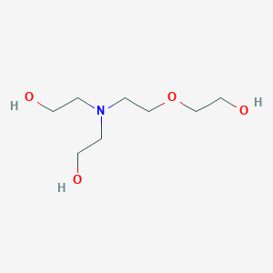 molecular formula C8H19NO4 B097872 2,2'-[[2-(2-羟乙氧基)乙基]亚氨基]双乙醇 CAS No. 17626-34-5