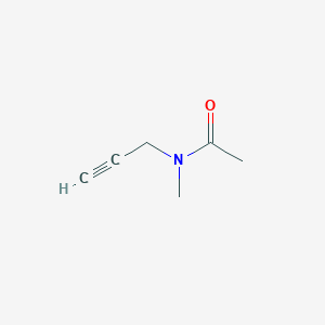 molecular formula C6H9NO B097899 Acetamide, N-methyl-N-(2-propynyl)- CAS No. 18341-31-6